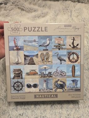 Sullivans Darren Gygi Nautical 500-Piece Puzzle